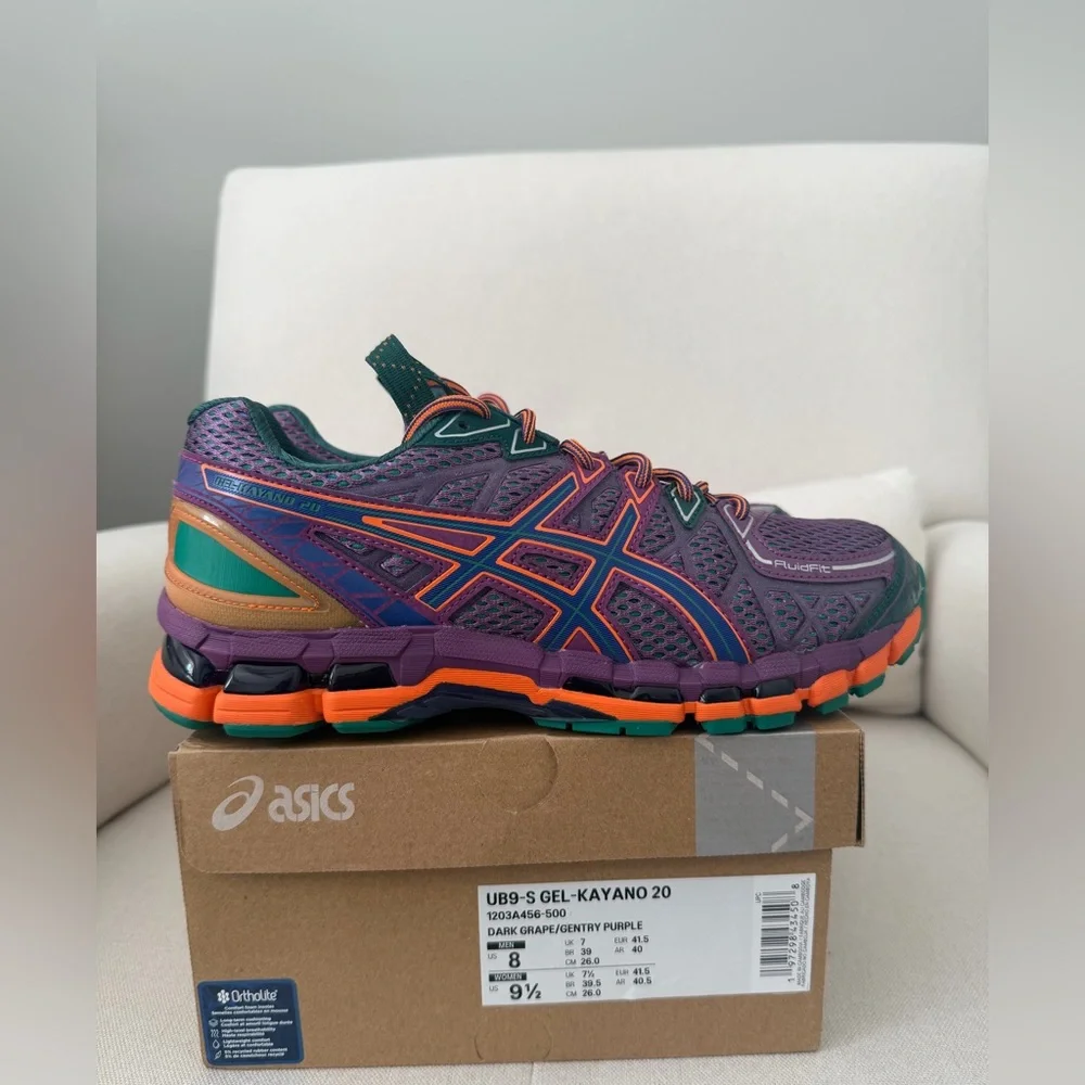 ASICS UB9-S GEL Kayano 20 dark grape / gentry purple NWT - Picture 5 of 9